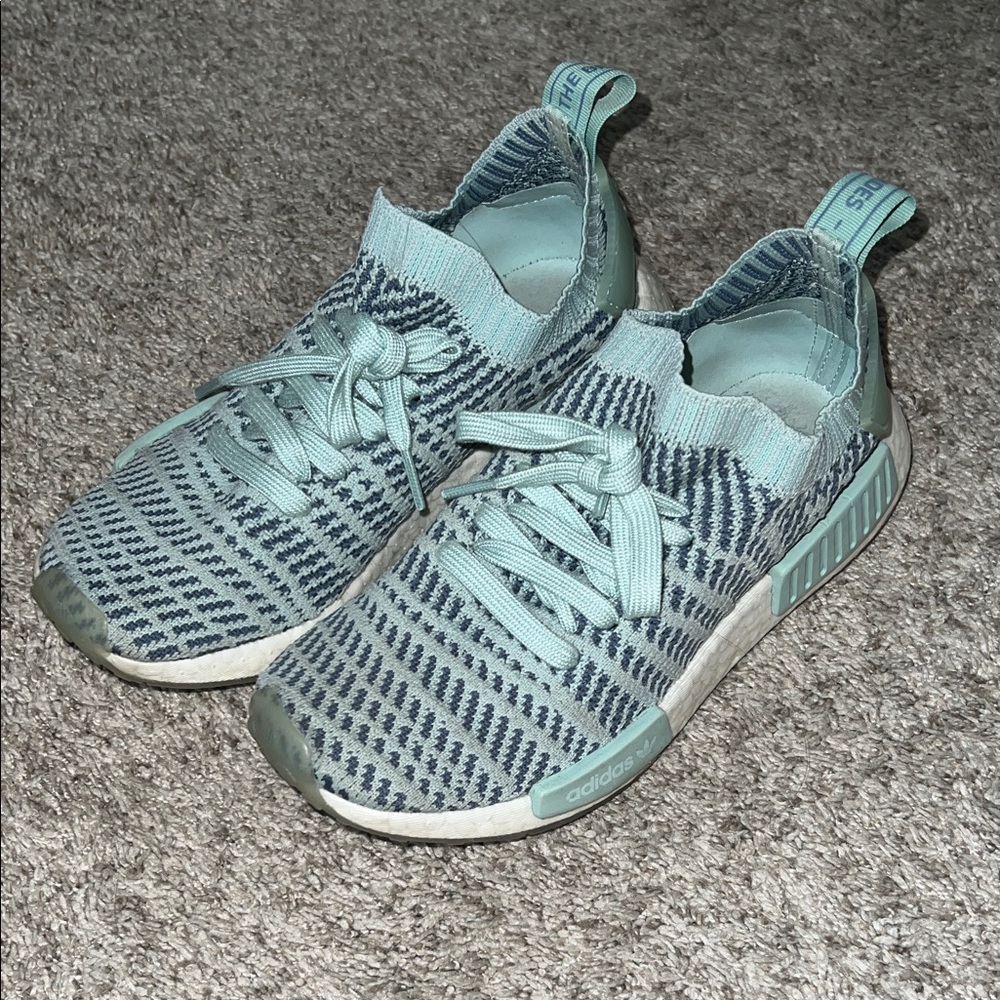 Adidas tennis shoes.
